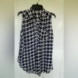 Blouse white and black, Size XL, Wishful Park.